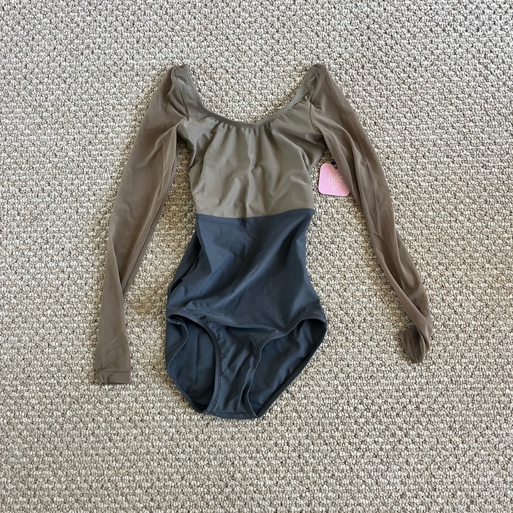 NWT JULE DANCEWEAR Illusion leotard XS